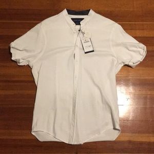 Zara Man slim fit short sleeve button down